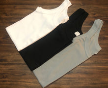 Load image into Gallery viewer, Thin Strap Ribbed Undershirt