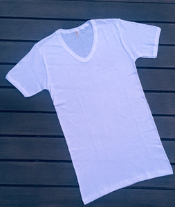 Short Sleeve T-Shirt - Round and V Neck